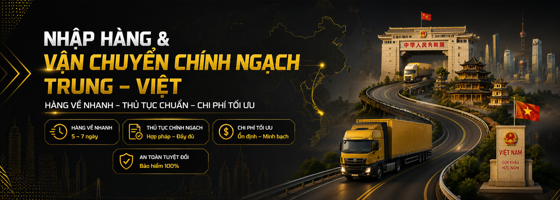 Banner chính Hoa Nam cho Máy tính và Điện thoại riêng
