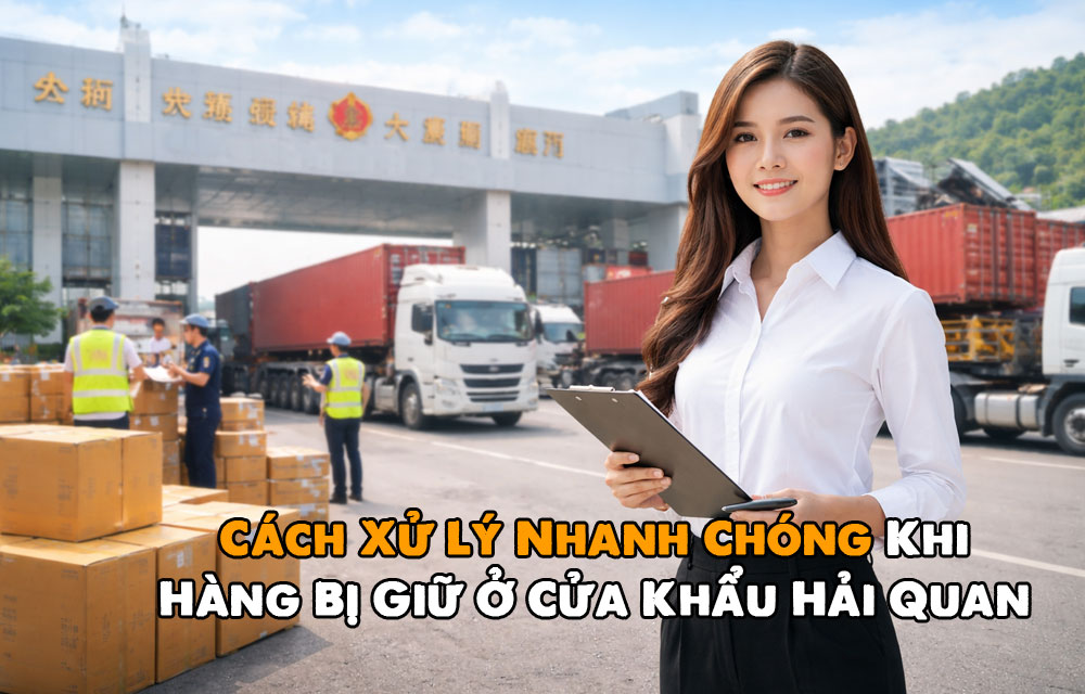 Quy Trình Cách Xử Lý Nhanh Chóng Khi Hàng Bị Giữ Ở Cửa Khẩu Hải Quan 2026